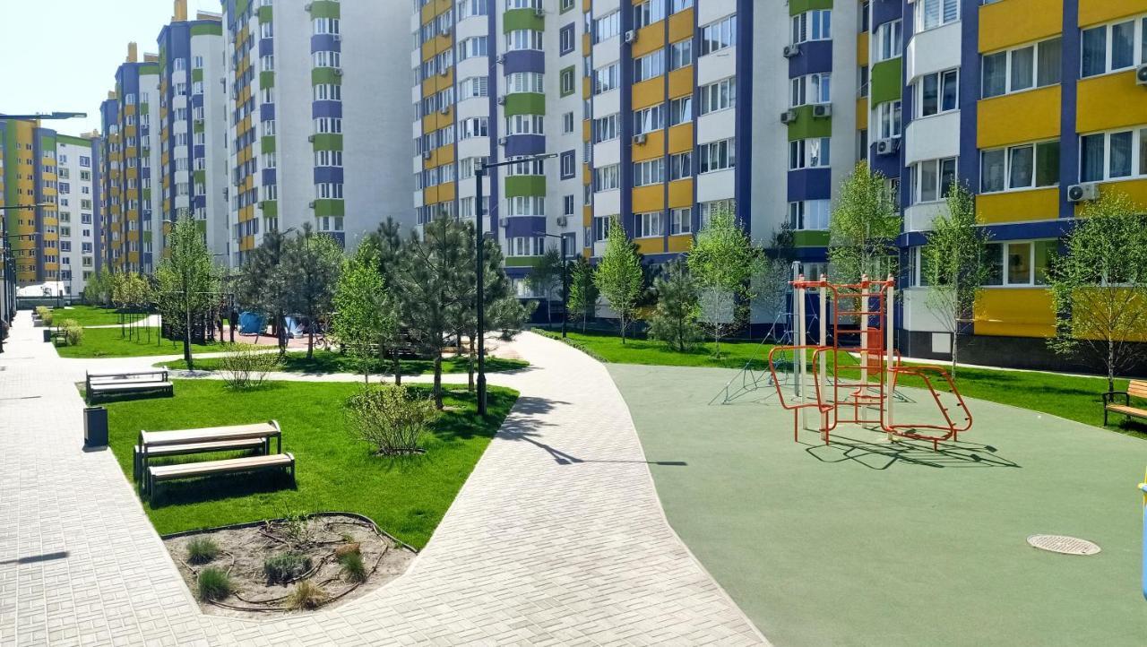 0157 Сучасні Нові Апартаменти Жк Щасливий 키예프 외부 사진